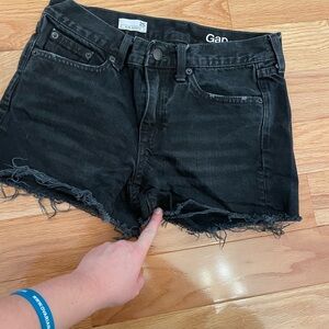 GAP Black Jean Shorts for Women